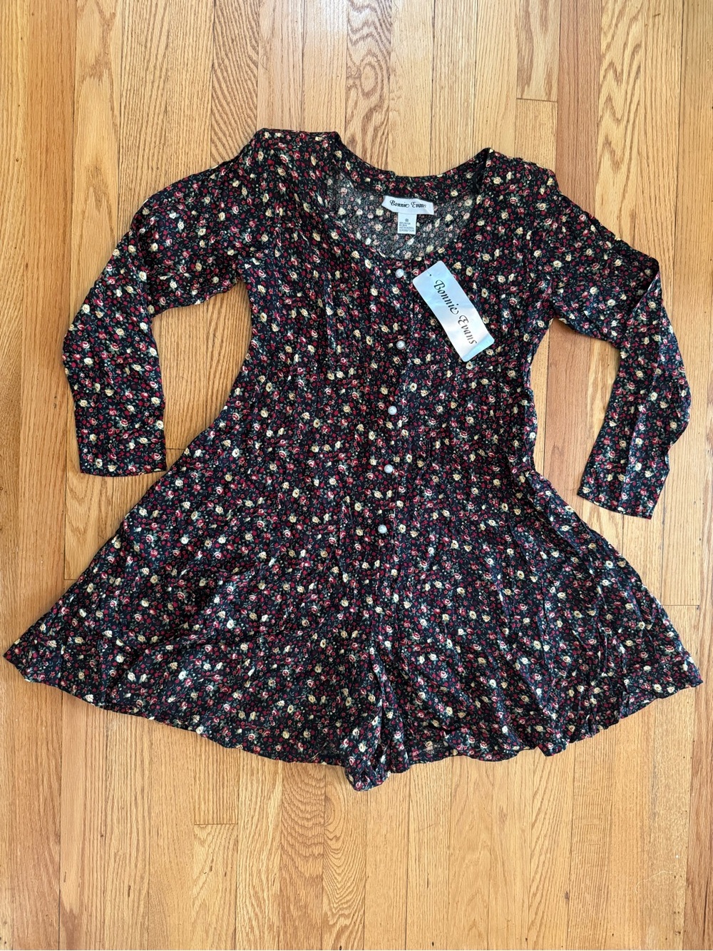 Vintage 90s floral romper